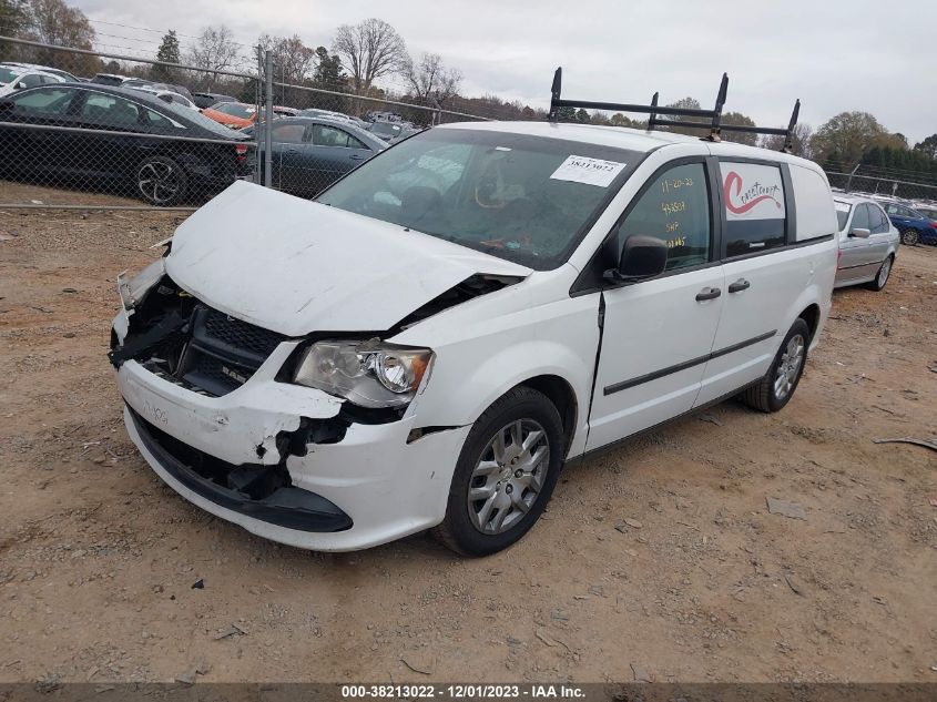 2014 Ram Cargo Tradesman VIN: 2C4JRGAGXER432509 Lot: 38213022