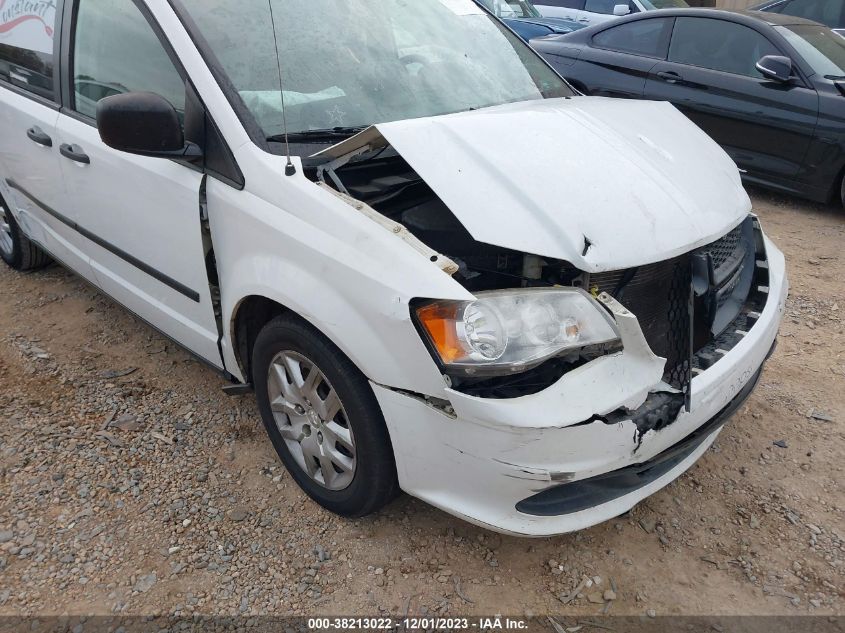 2014 Ram Cargo Tradesman VIN: 2C4JRGAGXER432509 Lot: 38213022