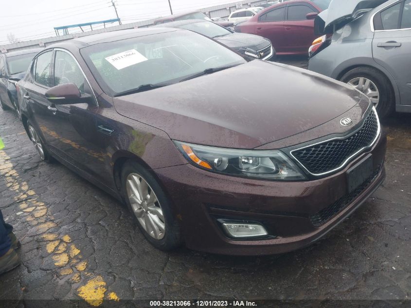 2014 Kia Optima Ex VIN: 5XXGN4A72EG345555 Lot: 38213066