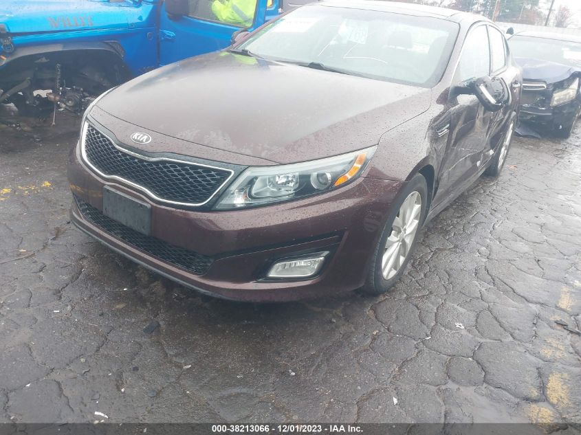 5XXGN4A72EG345555 2014 Kia Optima Ex