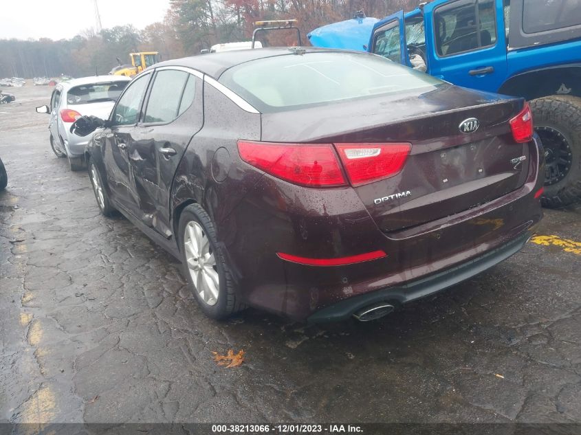 2014 Kia Optima Ex VIN: 5XXGN4A72EG345555 Lot: 38213066