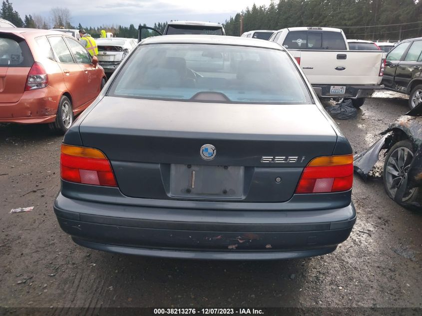 2000 BMW 528Ia VIN: WBADM6342YGU29745 Lot: 38213276