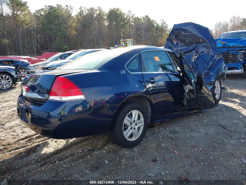 2G1WB57NX91283665 2009 Chevrolet Impala Ls