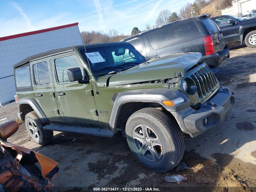 2023 Jeep Wrangler 4-Door Sport S 4X4 VIN: 1C4HJXDG5PW616851 Lot: 38213431