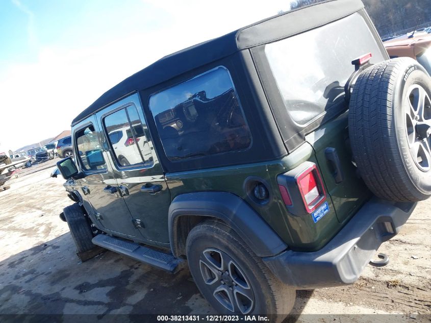 2023 Jeep Wrangler 4-Door Sport S 4X4 VIN: 1C4HJXDG5PW616851 Lot: 38213431