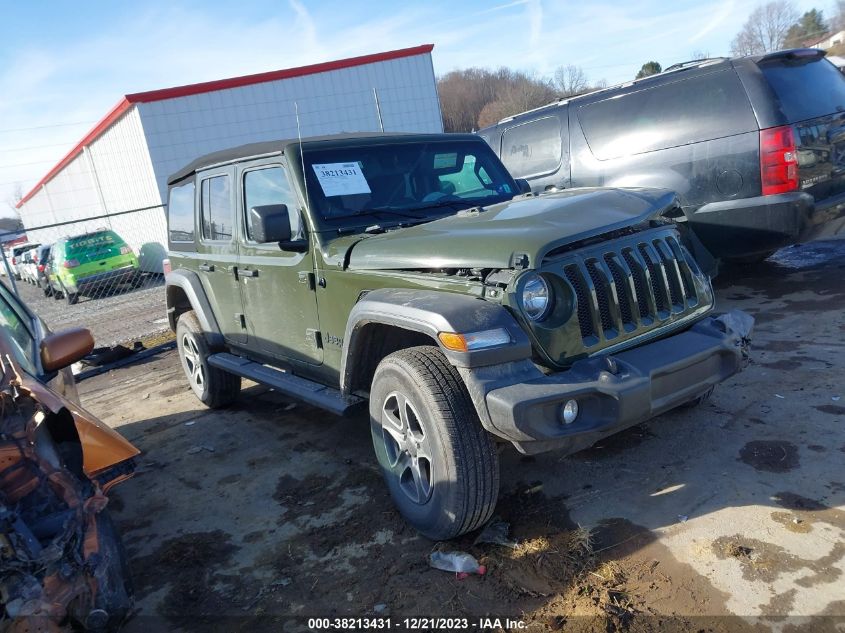 2023 Jeep Wrangler 4-Door Sport S 4X4 VIN: 1C4HJXDG5PW616851 Lot: 38213431