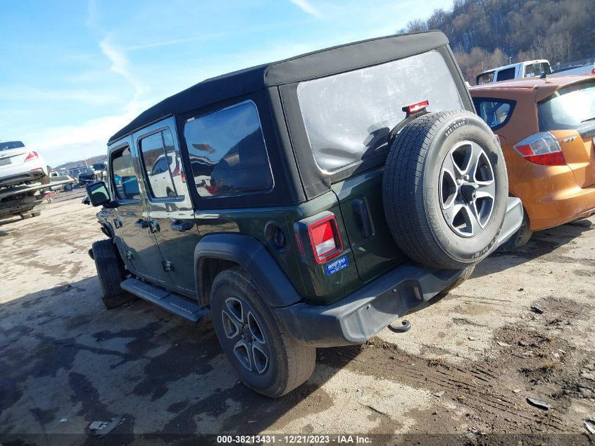 2023 Jeep Wrangler 4-Door Sport S 4X4 VIN: 1C4HJXDG5PW616851 Lot: 38213431