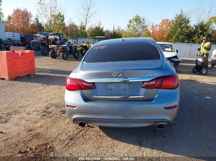 2016 Infiniti Q70L 3.7X VIN: JN1BY1PRXGM720049 Lot: 38213454