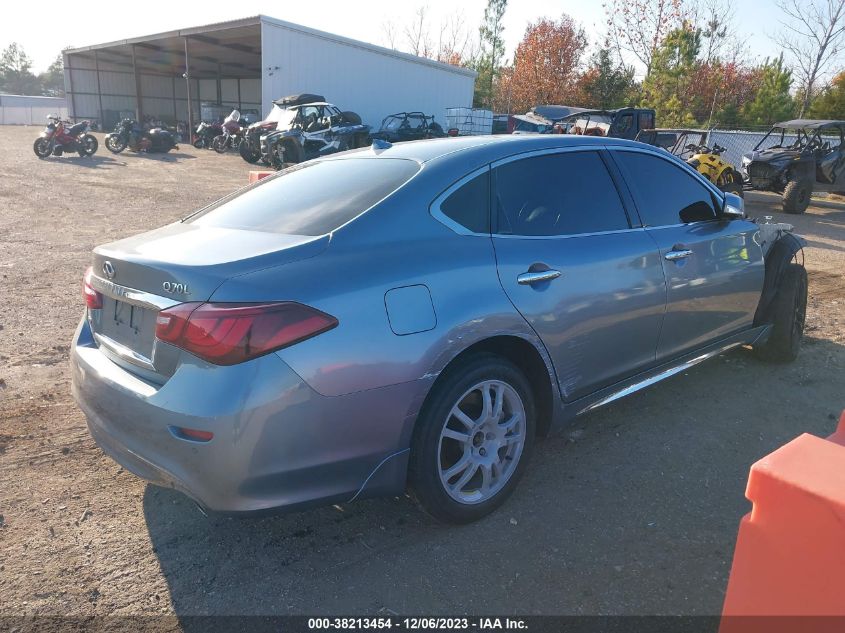 2016 Infiniti Q70L 3.7X VIN: JN1BY1PRXGM720049 Lot: 38213454