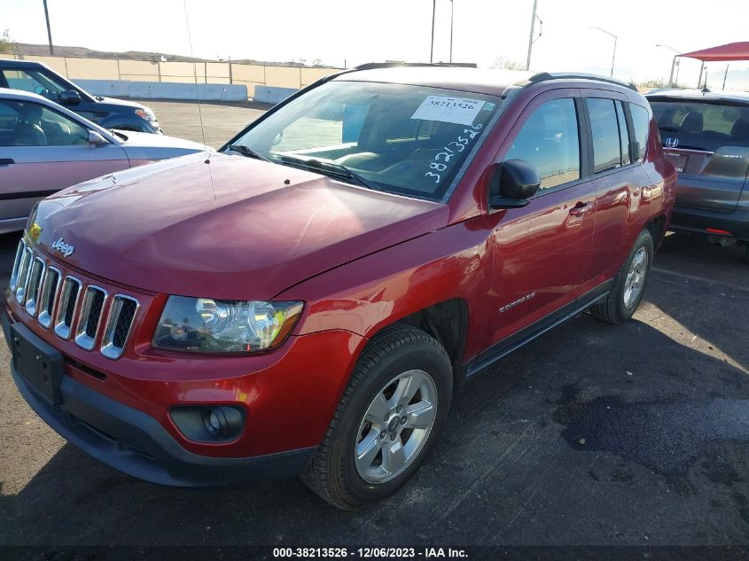 2015 Jeep Compass Sport VIN: 1C4NJCBA6FD190737 Lot: 38213526