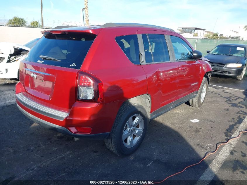 2015 Jeep Compass Sport VIN: 1C4NJCBA6FD190737 Lot: 38213526