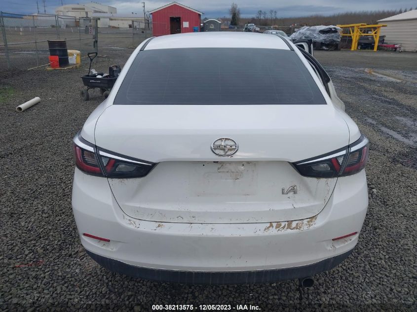 2016 Scion Ia Base (A6) VIN: 3MYDLBZV8GY103882 Lot: 38213575