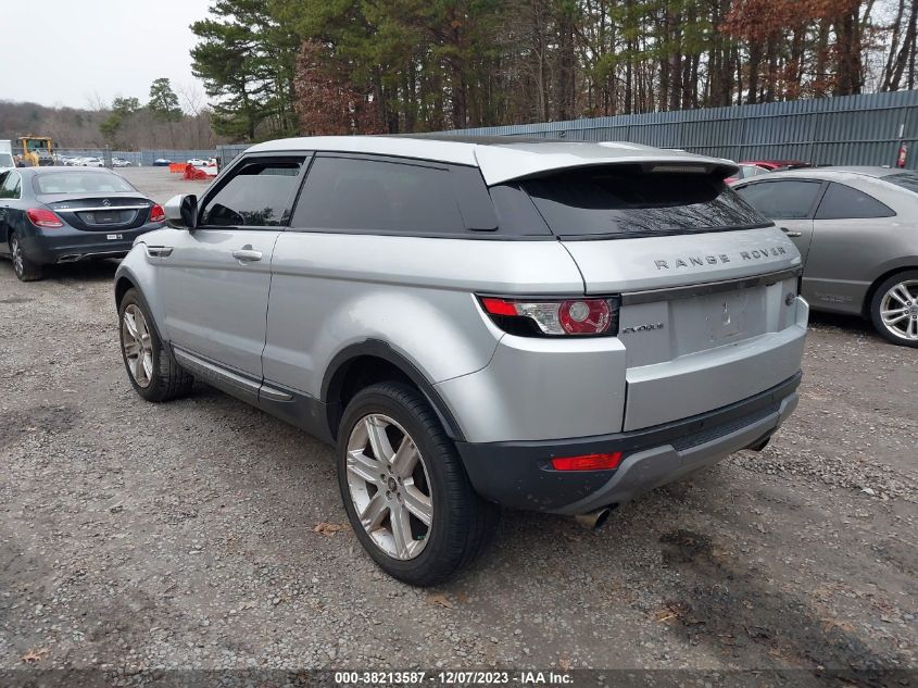 2013 Land Rover Range Rover Evoque Pure Plus VIN: SALVP1BG1DH734664 Lot: 38213587