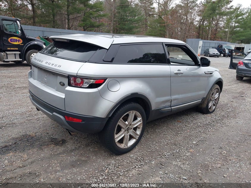 Vin: salvp1bg1dh734664, lot: 38694886, land rover range rover evoque pure plus 20134