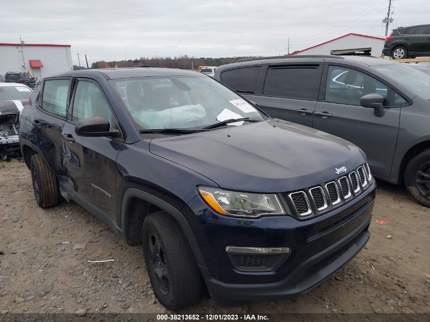 2018 Jeep Compass Sport 4X4 VIN: 3C4NJDAB1JT261376 Lot: 38213652