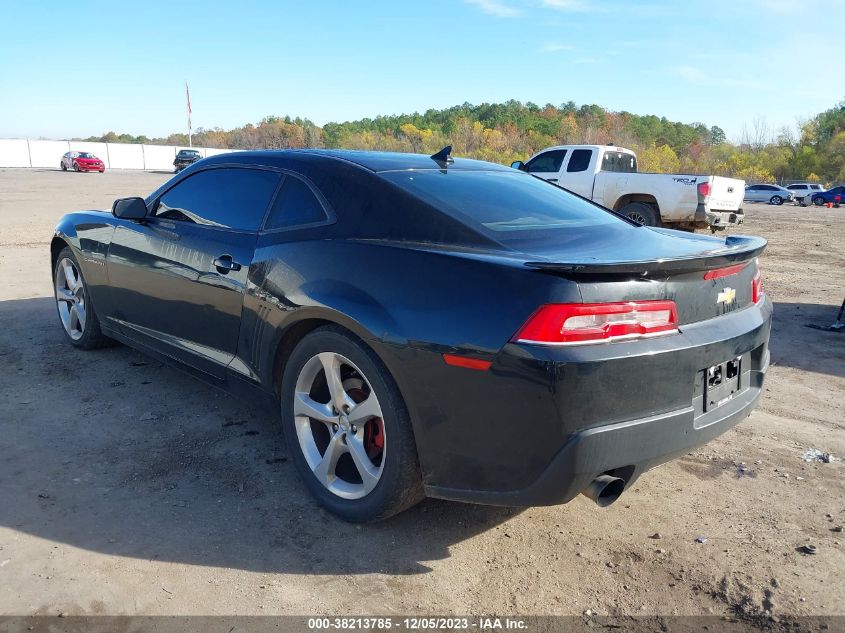 2014 Chevrolet Camaro 1Lt VIN: 2G1FB1E32E9284721 Lot: 38213785