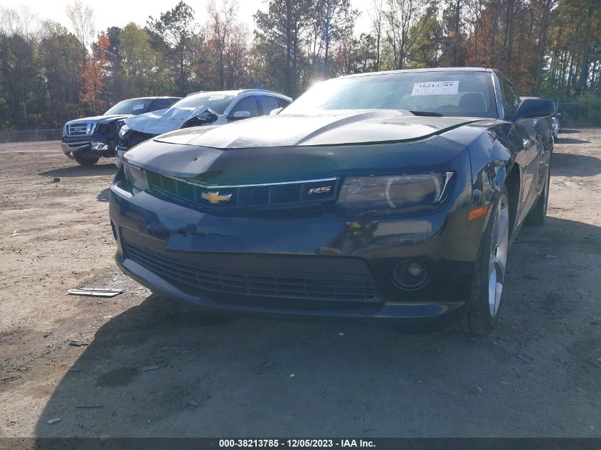 2014 Chevrolet Camaro 1Lt VIN: 2G1FB1E32E9284721 Lot: 38213785