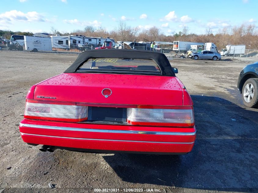 1993 Cadillac Allante VIN: 1G6VS3395PU126131 Lot: 38213831