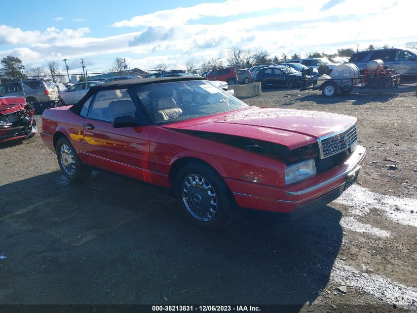 1993 Cadillac Allante VIN: 1G6VS3395PU126131 Lot: 38213831