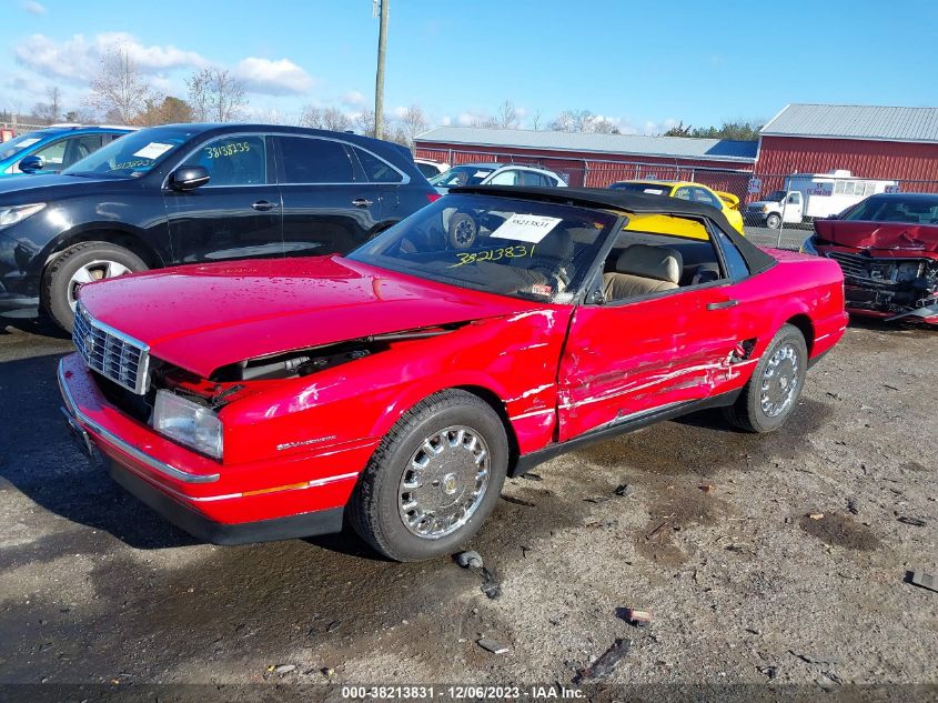 1993 Cadillac Allante VIN: 1G6VS3395PU126131 Lot: 38213831