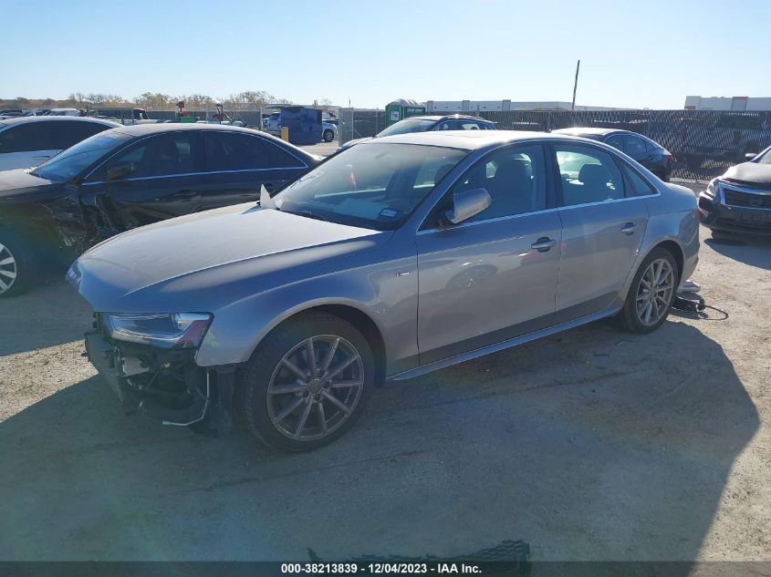 2015 Audi A4 2.0T Premium VIN: WAUFFAFL2FN007699 Lot: 38213839