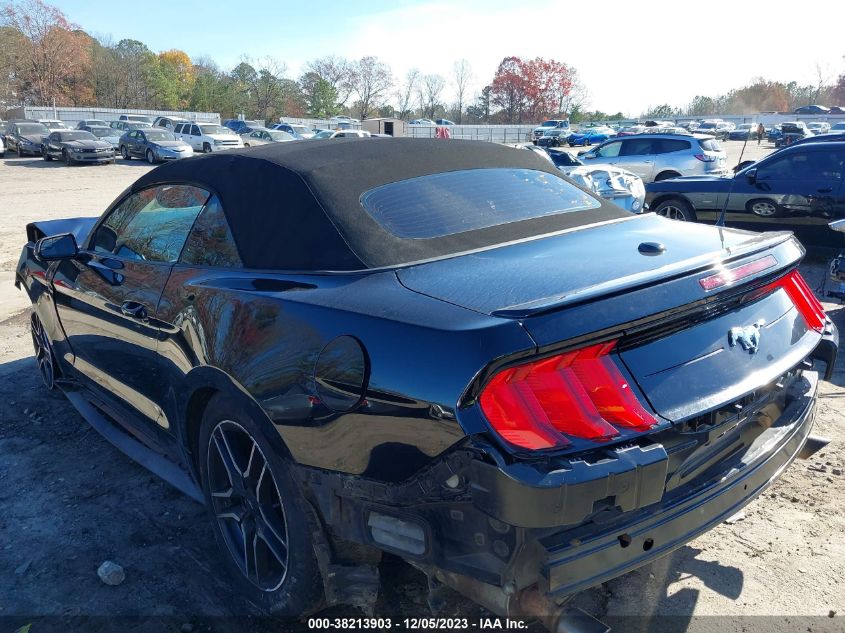 2019 Ford Mustang Ecoboost Premium VIN: 1FATP8UH1K5161637 Lot: 38213903