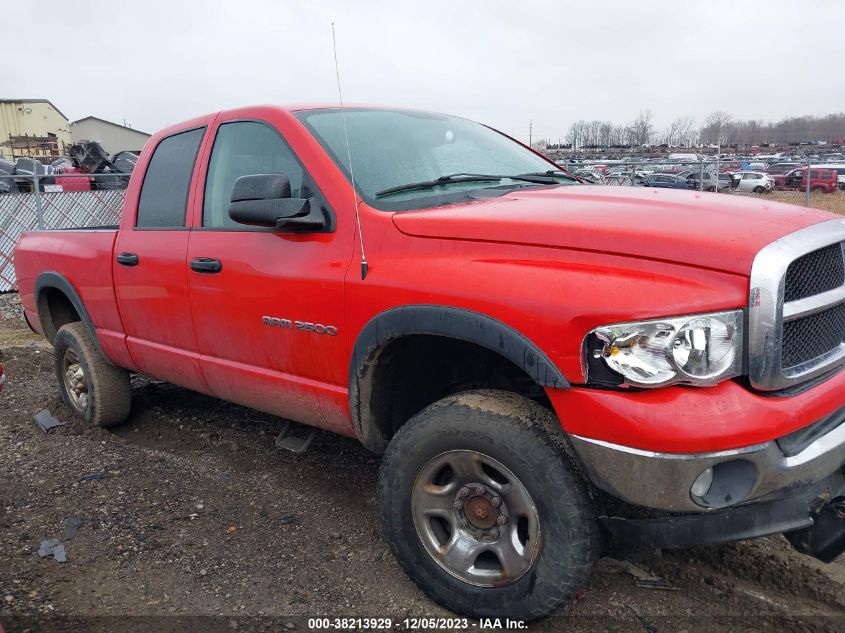 2004 Dodge Ram 2500 Slt/Laramie VIN: 1D7KU28D94J265456 Lot: 38213929