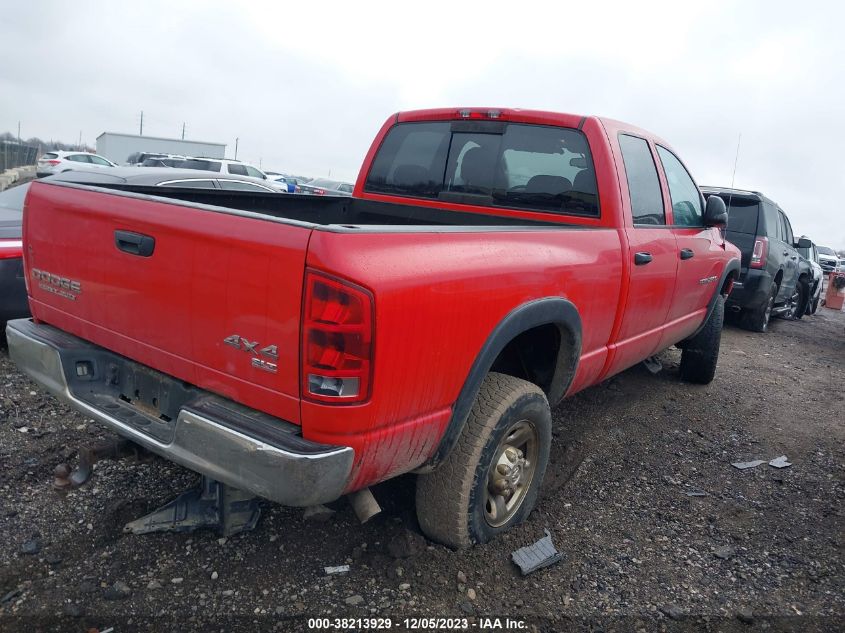 2004 Dodge Ram 2500 Slt/Laramie VIN: 1D7KU28D94J265456 Lot: 38213929