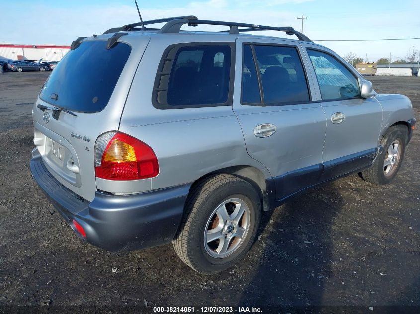 2004 Hyundai Santa Fe Gls VIN: KM8SC13D74U746024 Lot: 38214051