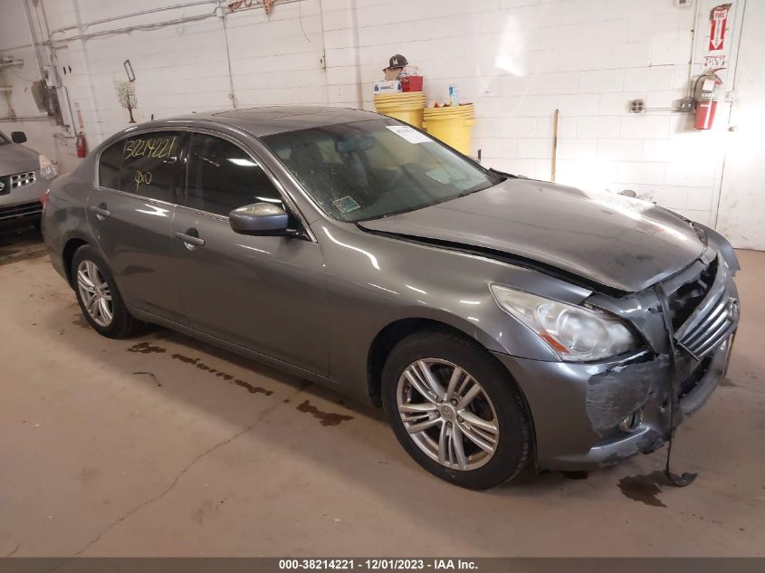 2012 Infiniti G37X VIN: JN1CV6AR6CM674054 Lot: 38214221