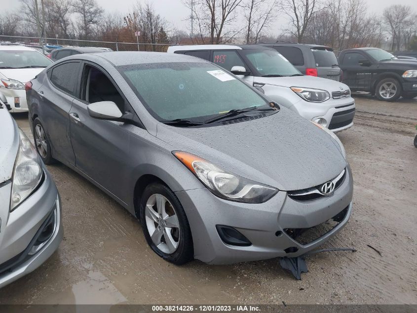 2013 Hyundai Elantra Gls (Ulsan Plant) VIN: KMHDH4AE9DU712013 Lot: 38214226