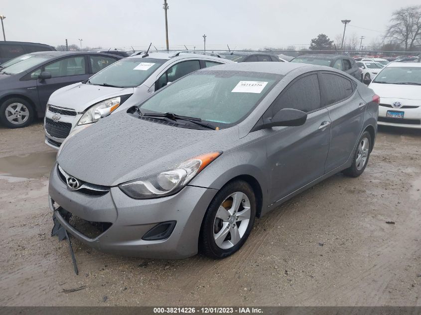 2013 Hyundai Elantra Gls (Ulsan Plant) VIN: KMHDH4AE9DU712013 Lot: 38214226