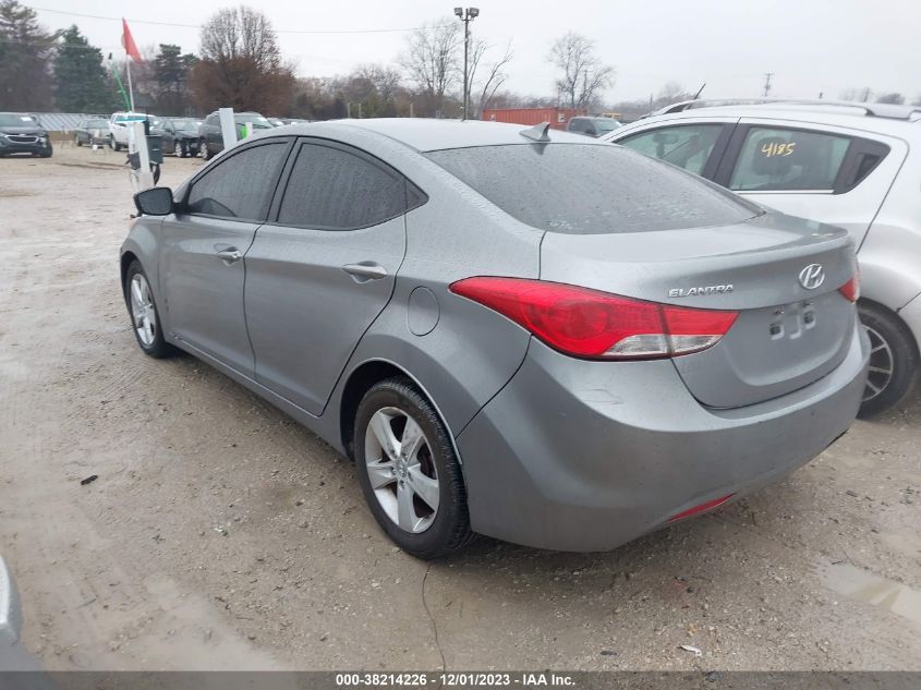 2013 Hyundai Elantra Gls (Ulsan Plant) VIN: KMHDH4AE9DU712013 Lot: 38214226