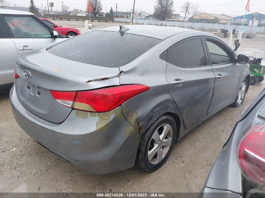 2013 Hyundai Elantra Gls (Ulsan Plant) VIN: KMHDH4AE9DU712013 Lot: 38214226