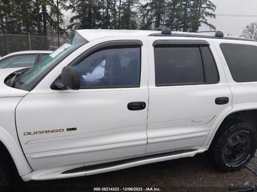 1999 Dodge Durango VIN: 1B4HS28Z7XF577852 Lot: 38214323