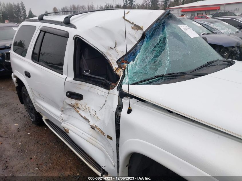 1999 Dodge Durango VIN: 1B4HS28Z7XF577852 Lot: 38214323