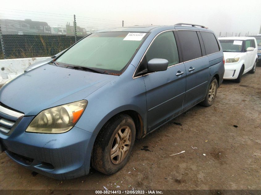 2006 Honda Odyssey Ex-L VIN: 5FNRL38796B059026 Lot: 38214413