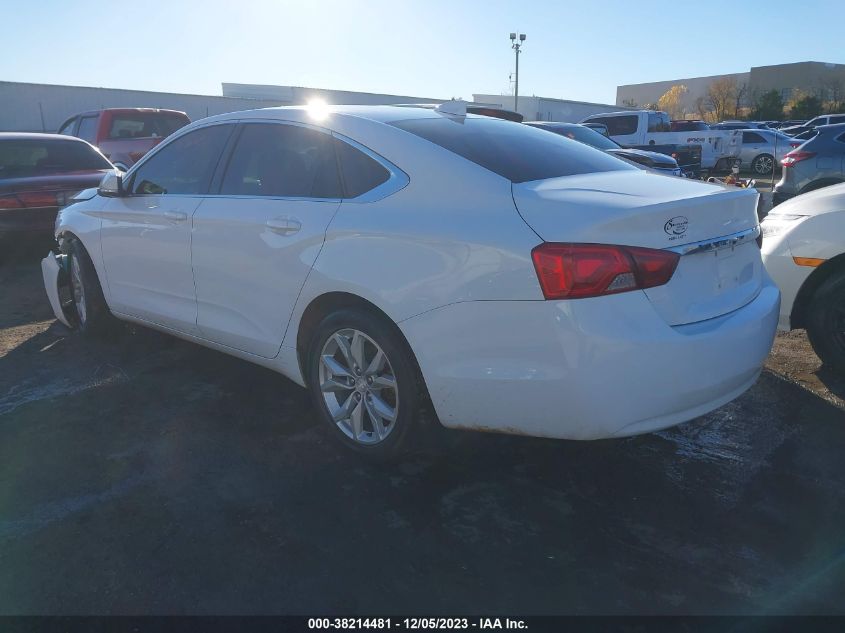 2016 Chevrolet Impala 2Lt VIN: 2G1115S36G9149981 Lot: 38214481