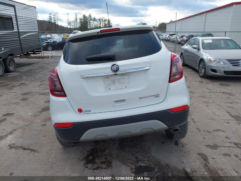 2019 Buick Encore Awd Preferred VIN: KL4CJESB2KB789582 Lot: 38214507