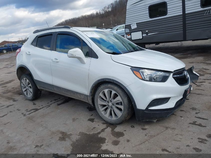 2019 Buick Encore Awd Preferred VIN: KL4CJESB2KB789582 Lot: 38214507