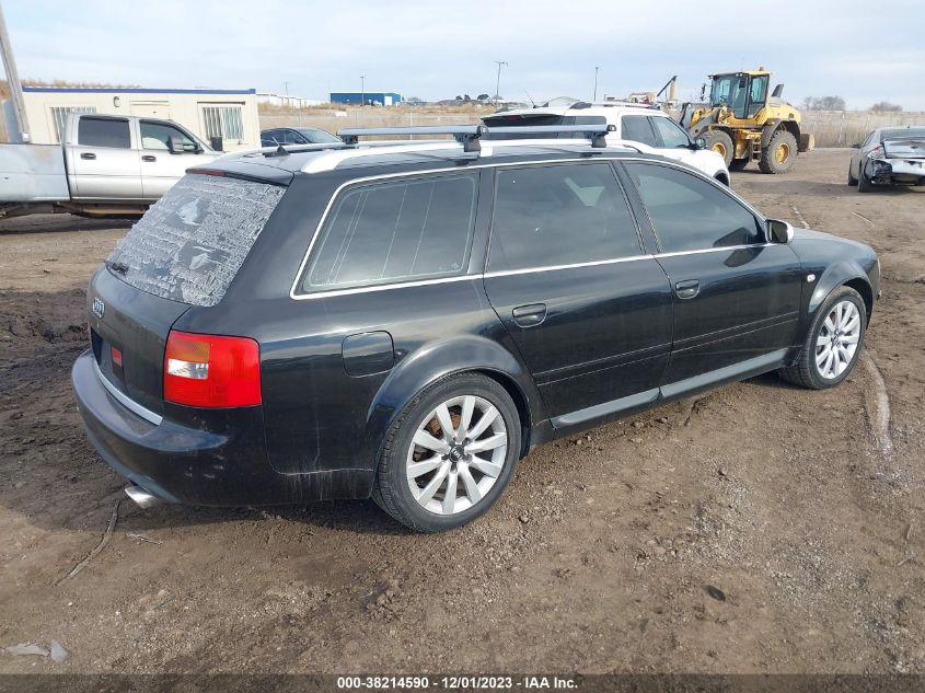 2002 Audi S6 Avant VIN: WAUXU54B82N058615 Lot: 38214590