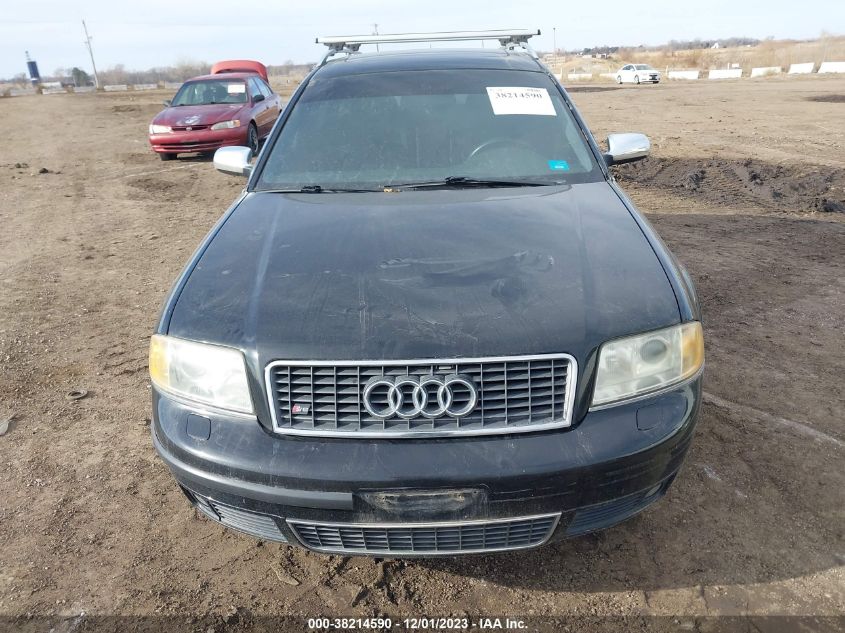 2002 Audi S6 Avant VIN: WAUXU54B82N058615 Lot: 38214590