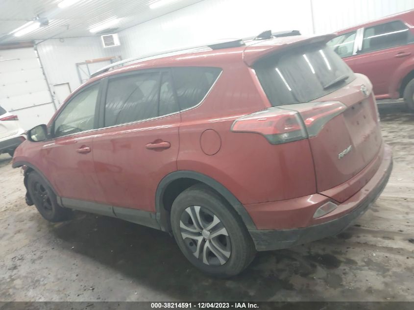 2017 Toyota Rav4 Le VIN: JTMBFREV3HJ117142 Lot: 38214591