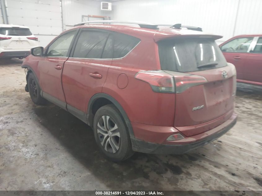 2017 Toyota Rav4 Le VIN: JTMBFREV3HJ117142 Lot: 38214591