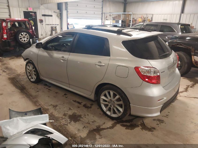 2009 Toyota Matrix Xrs VIN: 2T1GE40E89C005517 Lot: 38214613