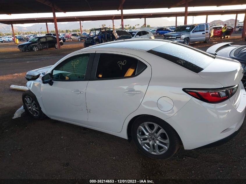 2017 Toyota Yaris Ia VIN: 3MYDLBYV1HY156779 Lot: 38214653