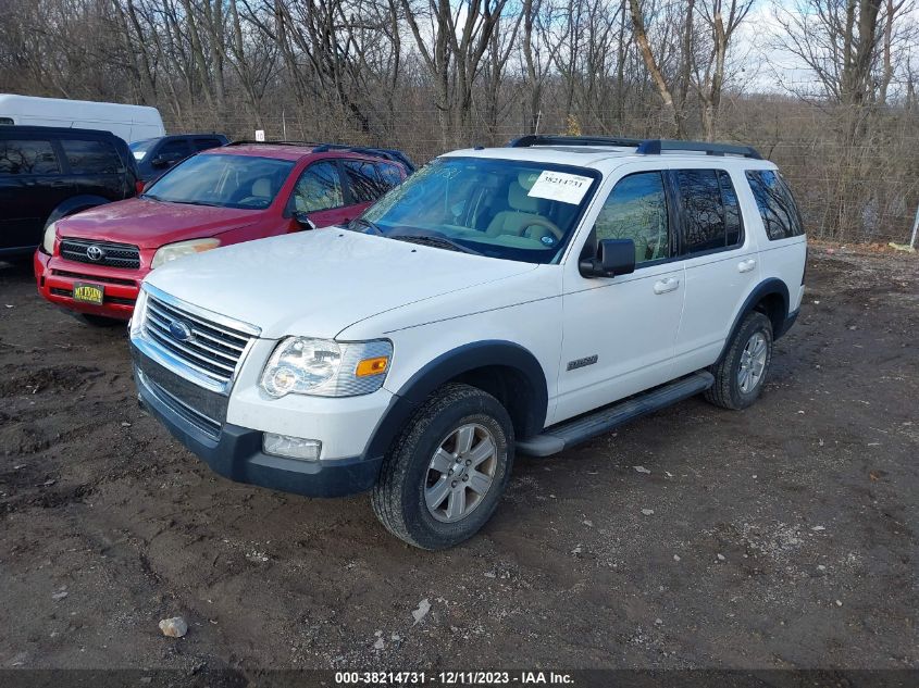 2007 Ford Explorer Xlt VIN: 1FMEU73E97UB54697 Lot: 38214731