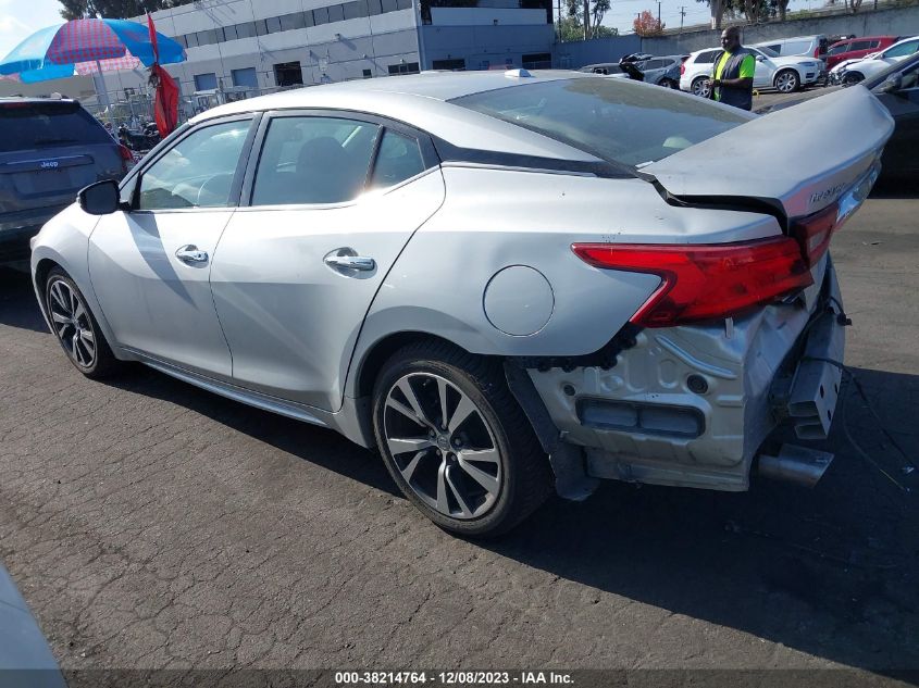 2017 Nissan Maxima 3.5 Sv VIN: 1N4AA6AP1HC425081 Lot: 38214764