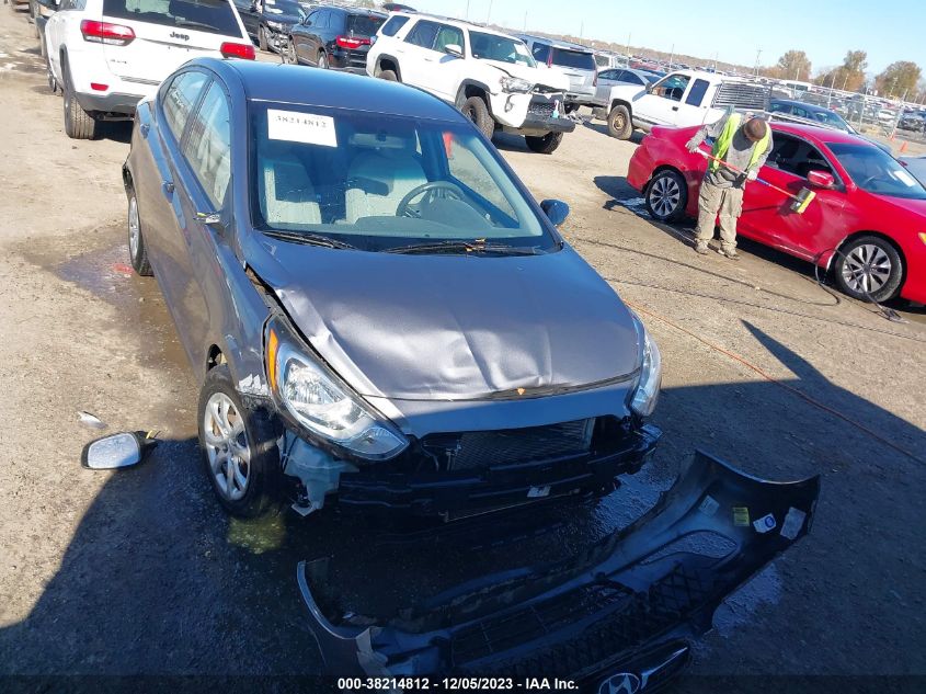 2013 Hyundai Accent Gls VIN: KMHCT4AE2DU468022 Lot: 38214812