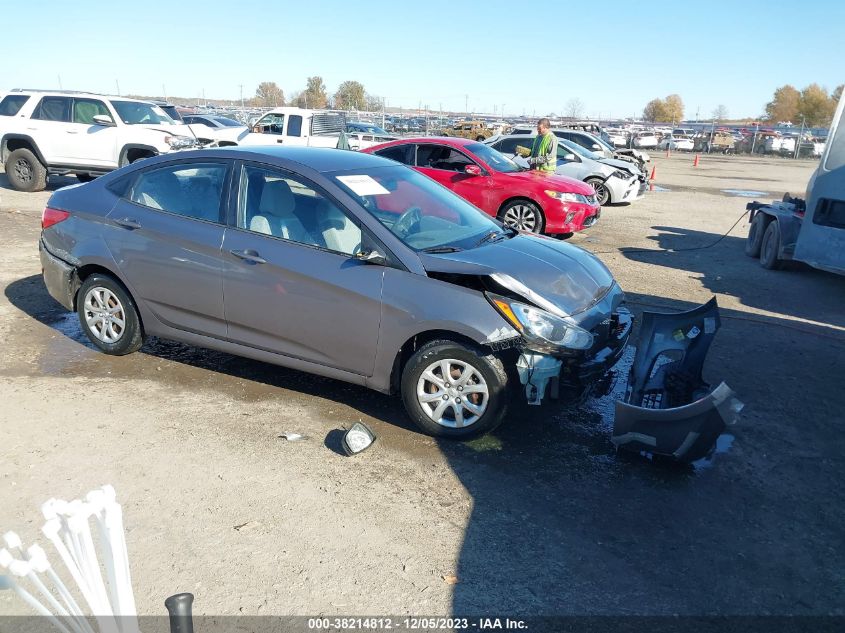 2013 Hyundai Accent Gls VIN: KMHCT4AE2DU468022 Lot: 38214812